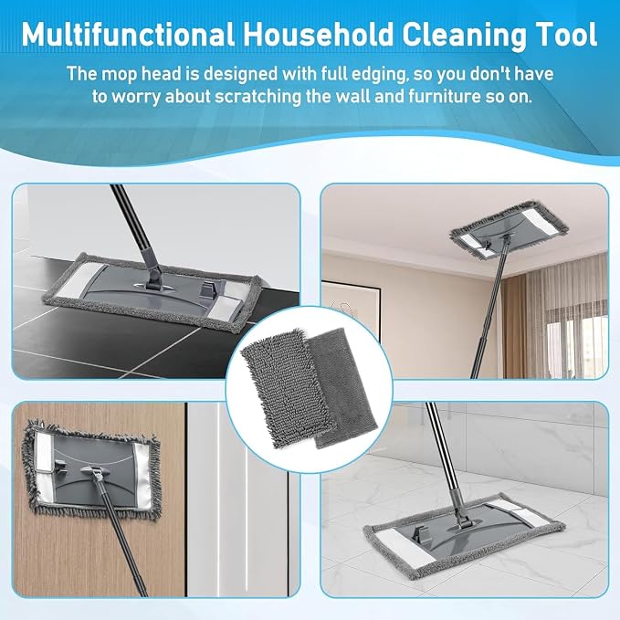 Microfiber Mop Replacemet Head for VOUBIEN Wall Cleaner Mop, Fit ASIN B0DG4LV7SJ - Image 3