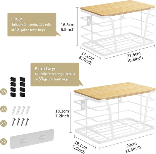 Extra Large 2 Pack Stackable Pantry Organizers - Image 2