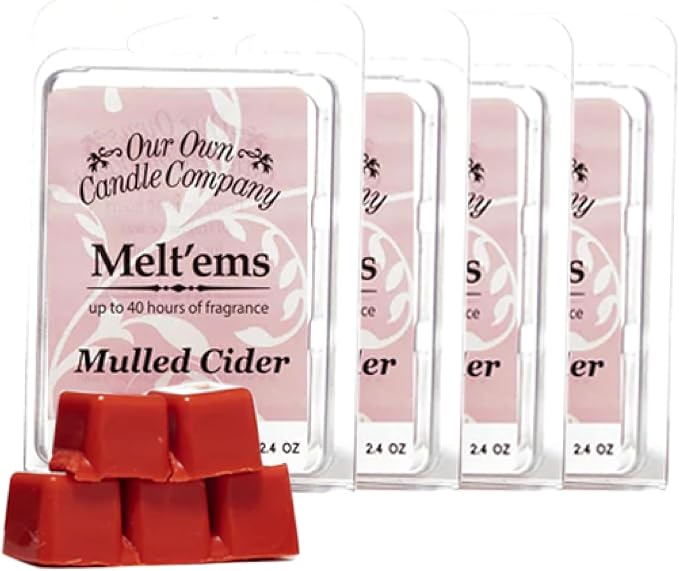 Our Own Candle Company Premium Wax Melt, Mulled Cider Scent, 6 Cubes, 2.4 oz - Image 2