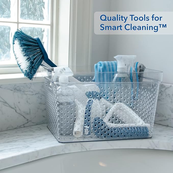 Unger EZ Reach Shower Tub and Tile Scrub Brush, Crevice Bathroom Cleaning - Image 8
