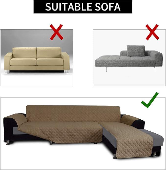 Easy-Going L Shape Sofa Slipcover - Image 4