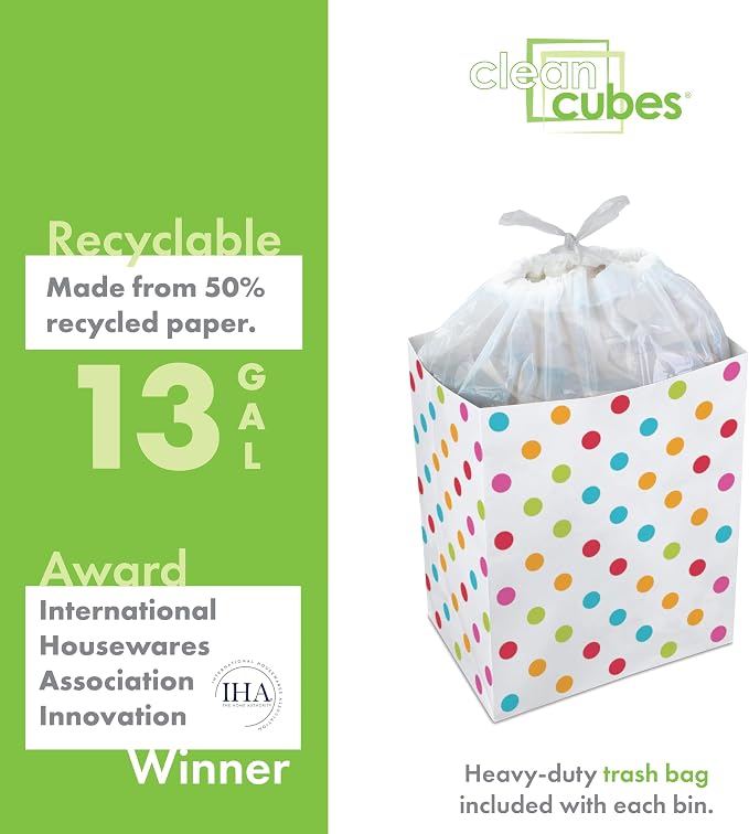 13 Gallon Disposable Pop-Up Trash Cans - Image 5