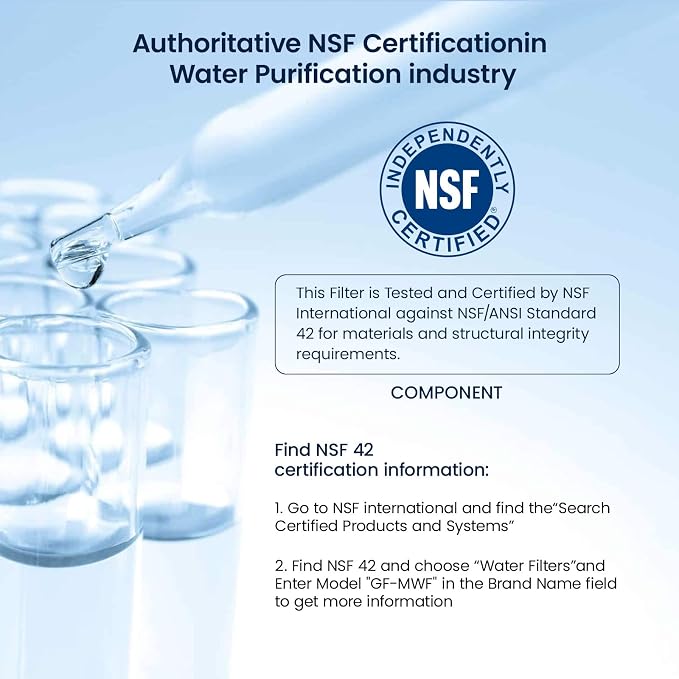 GLACIER FRESH Replacement for MWF Refrigerator Water Filters, SmartWater MWFP - Image 8