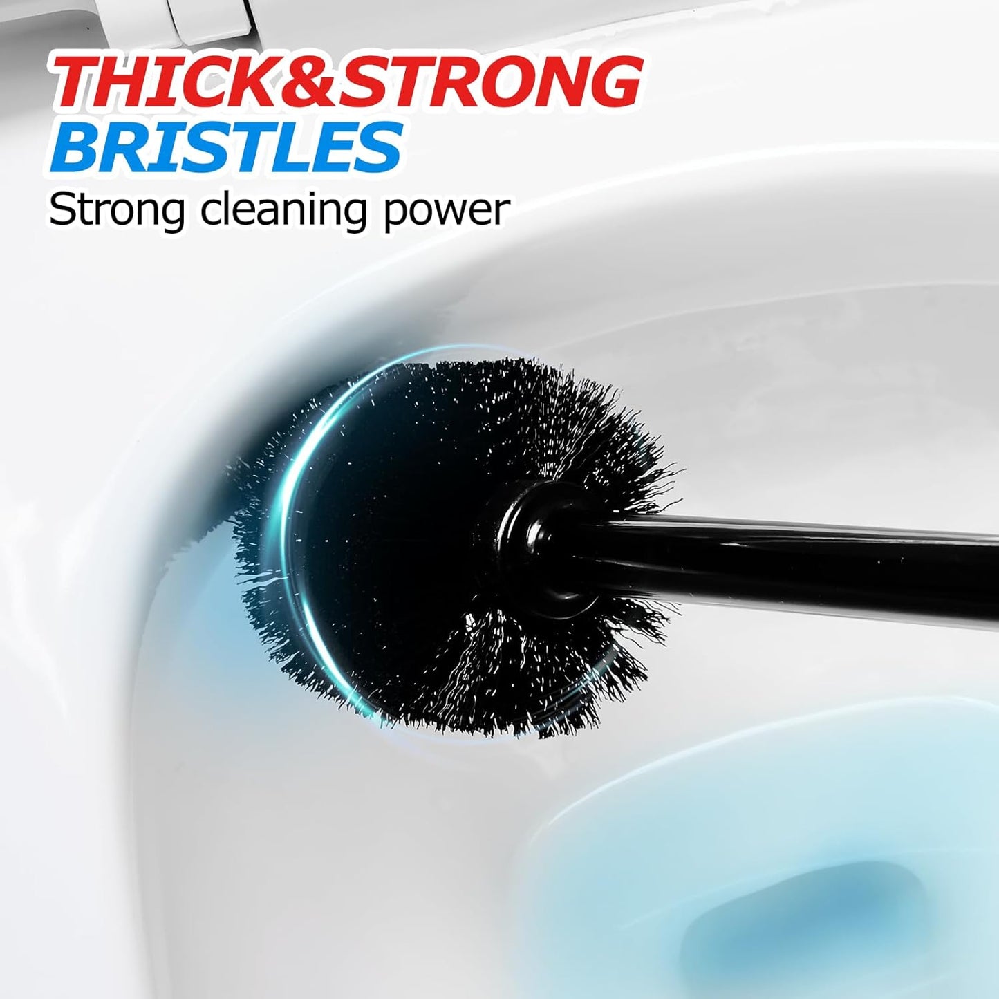 FORASTO 2Pack 2 in 1 Toilet Brush and Plunger Set, Extended Handle Plunger,Toilet Bowl Brush Plunger Set,Bathroom Cleaning Tools,Toilet Brush Plunger Combo,Cleaning Brush,Cleaning Supplies