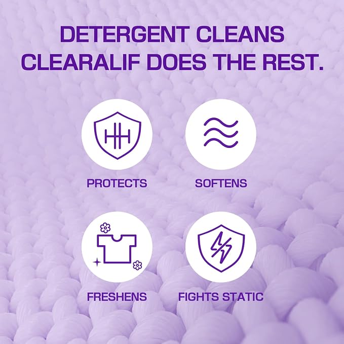 CLEARALIF laundry Fabric Softener Sheets, Lavender Scent, 160 Loads, Eco - Image 6