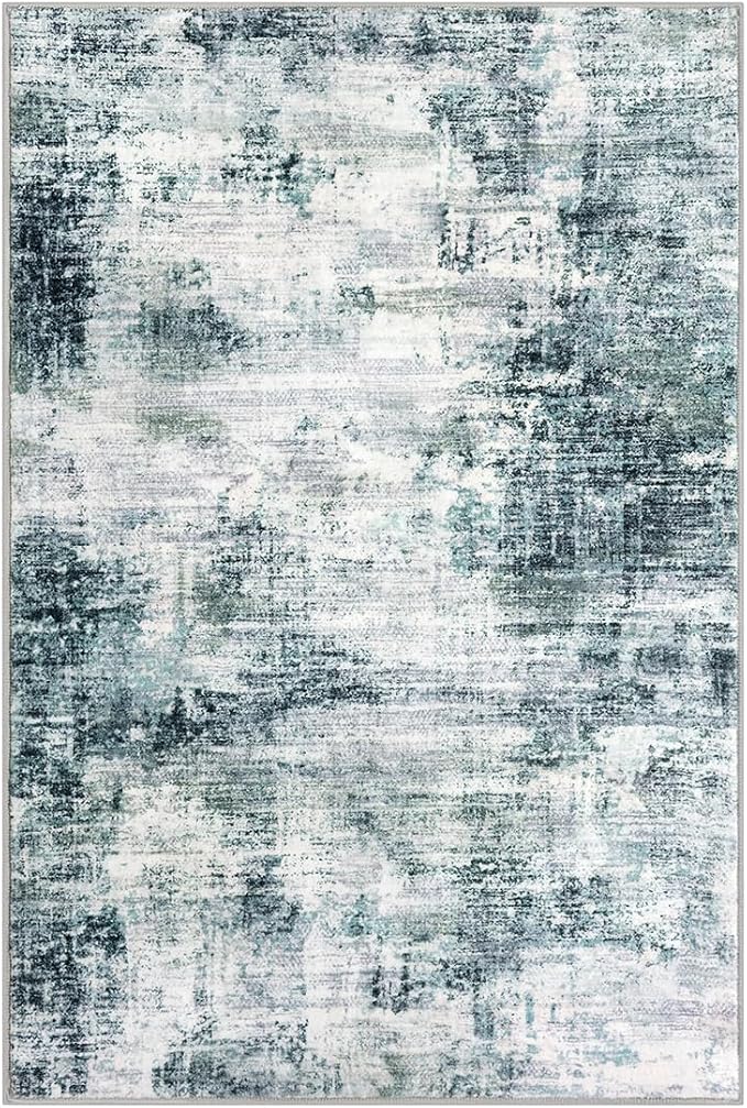 IOHOUZE Small Abstract Area Rug 2x3 Ft Entryway Rugs Washable Door Mat Indoor - Image 9