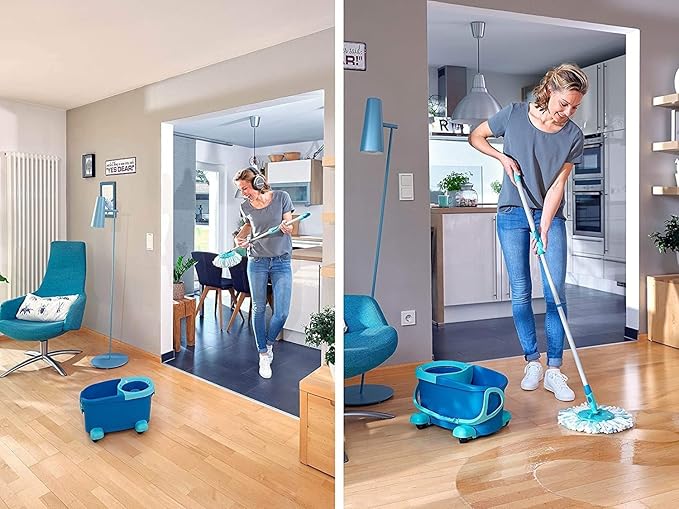 Leifheit Clean Twist Spin Mop and Bucket Set - Image 3
