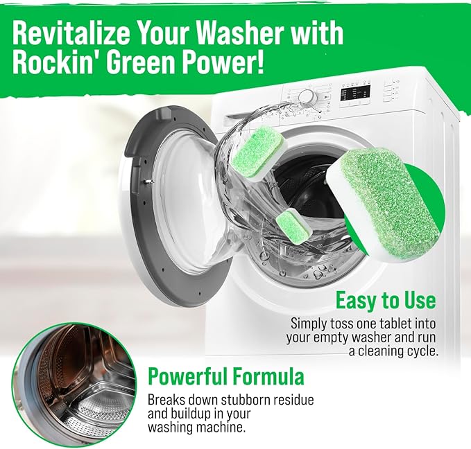 Rockin' Green Deep Cleaning and Deodorizing Tablets - Image 2