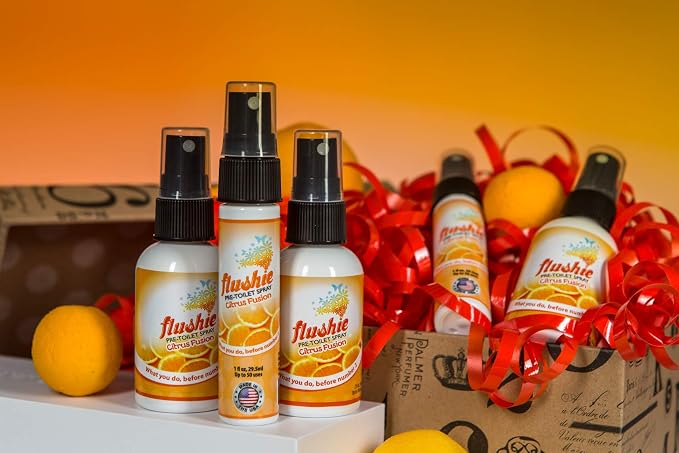 Flushie Pre-Toilet Sprays for Poop Travel Size Toiletries Bathroom Spray for - Image 7