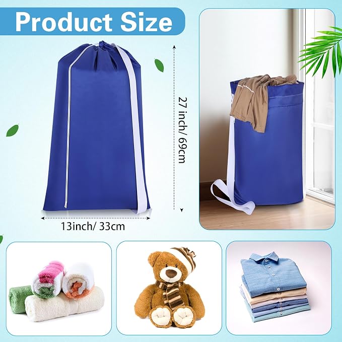 10 Pcs Nylon Extra Large Laundry Bag - Image 2