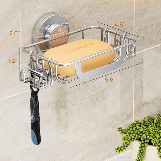 LEVERLOC Bar Soap Holder Dish - Image 9