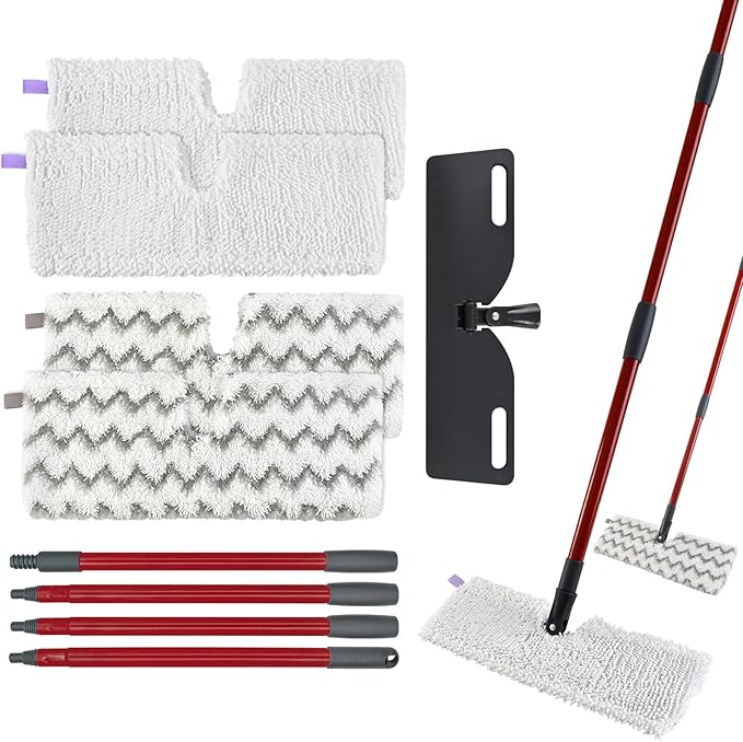 Microfiber Mops for Floor Cleaning, Dust Mop for Hardwood Floors by ProfessionalCleaningSupplier