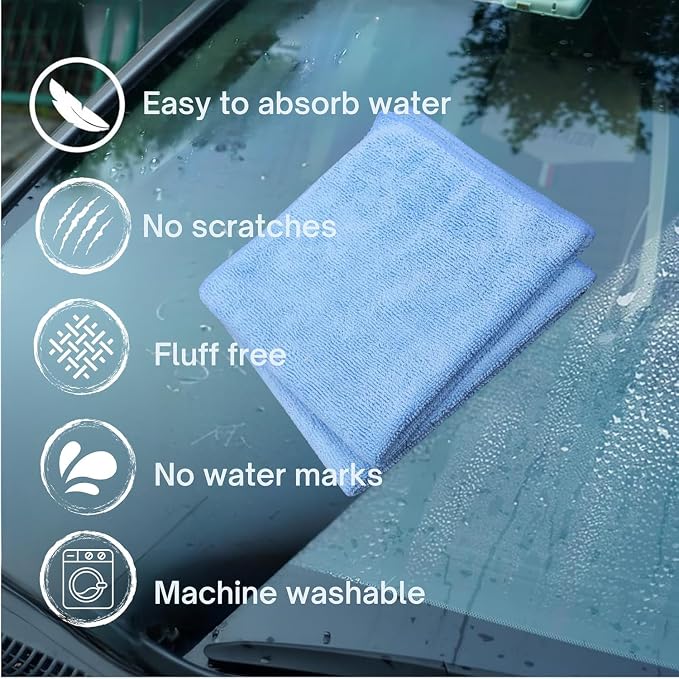 Single Microfiber Cleaning Cloth 40x40 cm - Image 3