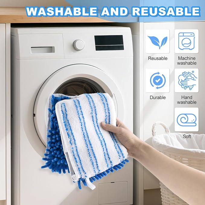 Microfiber Mops for Floor Cleaning, Flat Mop - Image 8