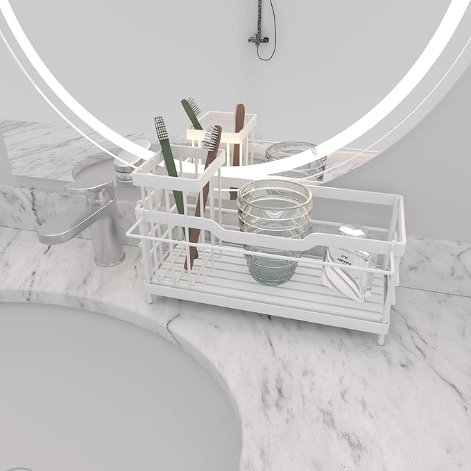 Sponge Holder for Kitchen Sink, Sink Caddy Organizer - Image 3