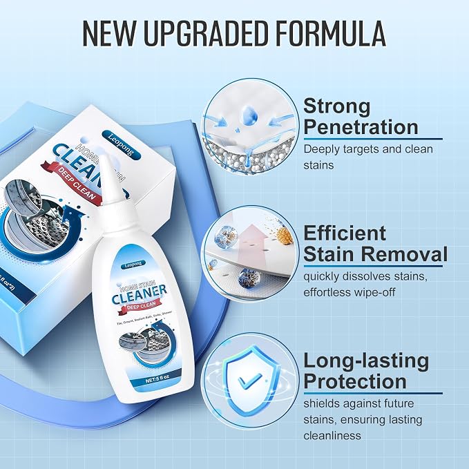 Home Cleaner Gel, Cleaner for Washing Machine, Refrigerator Strips, Household - Image 6