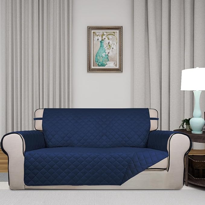 PureFit Reversible Quilted Sofa Cover, Water Resistant Slipcover Furniture - Image 2