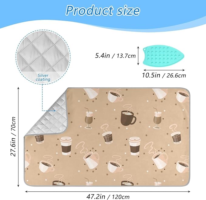 Ironing Mat Portable Ironing Pad Ironing Blanket - Image 2