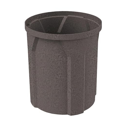 42 Gallon Round 100% Recycled Plastic Heavy-Duty Commercial Outdoor or Outdoor - Image 6