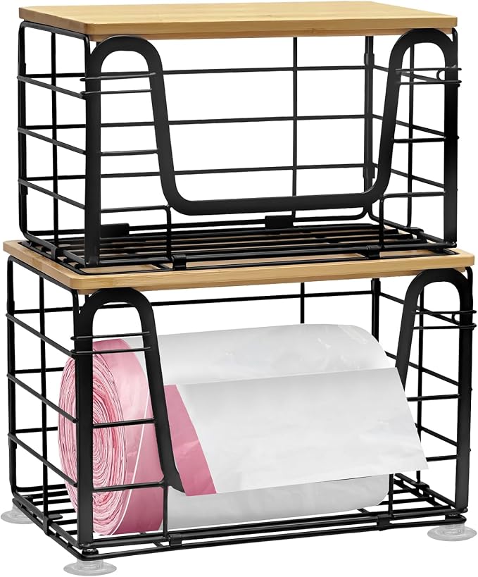 2 Pack Trash Bag Holder by HOMECOR
