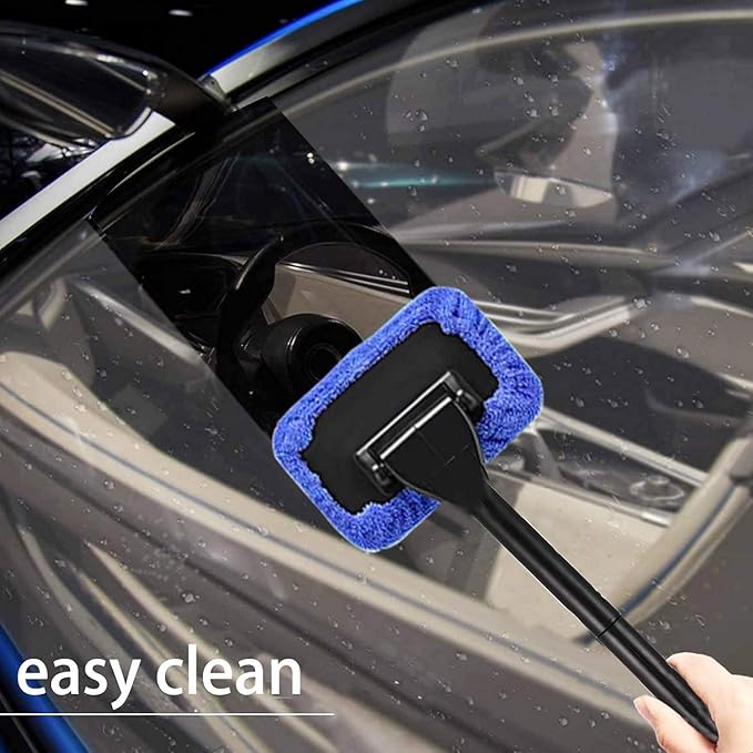 Windshield Cleaning Tool Windshield Cleaning Wand Auto Window Cleaner, 5 Pieces - Image 4