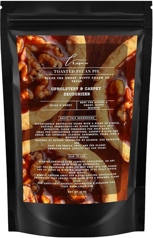 Toasted Pecan Pie Carpet Freshener Powder: Powerful Odor Eliminator by Lapew