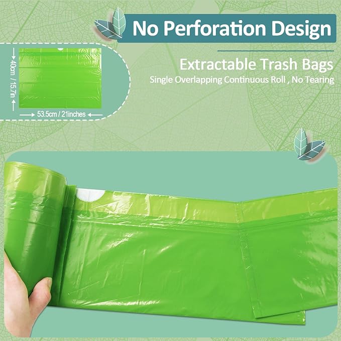 Commode Liners for Bedside Commode Vanilla Scented 100pcs Disposable Bags - Image 2