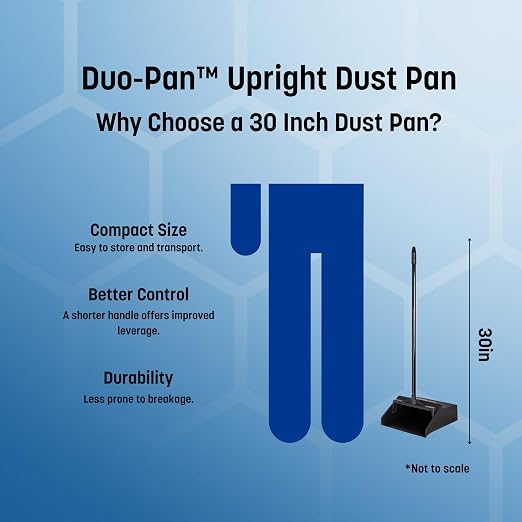 Carlisle FoodService Products Duo-Pan Upright Dust Pan - Image 2