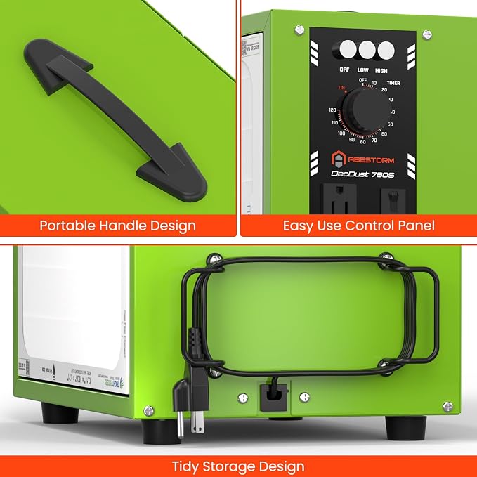 Abestorm Tabletop Dust Collector - Image 4