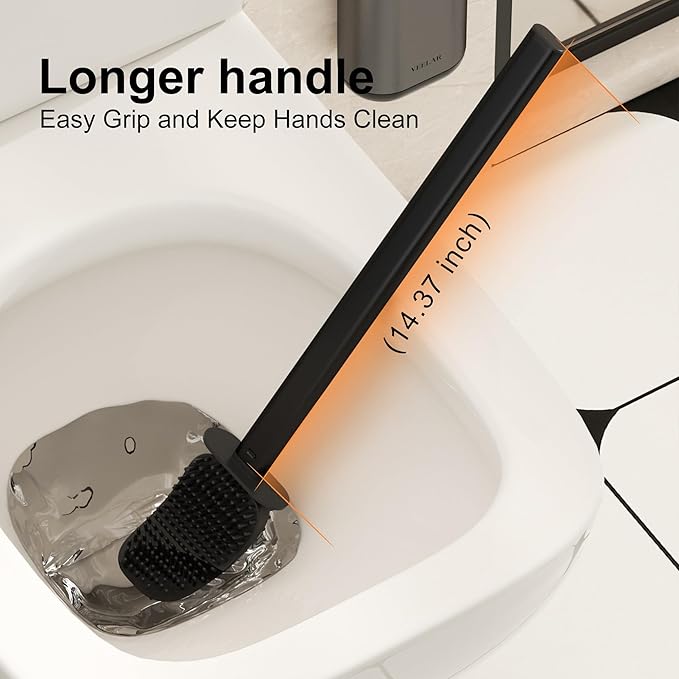 Toilet Brush and Holder Set - Image 6