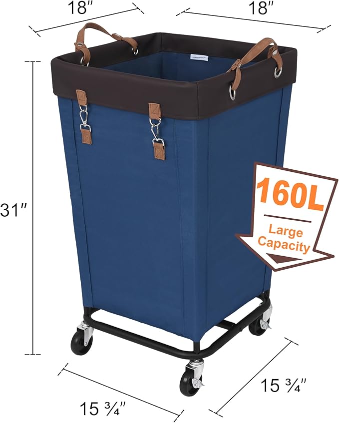 StorageWorks 160L Laundry Basket - Image 2