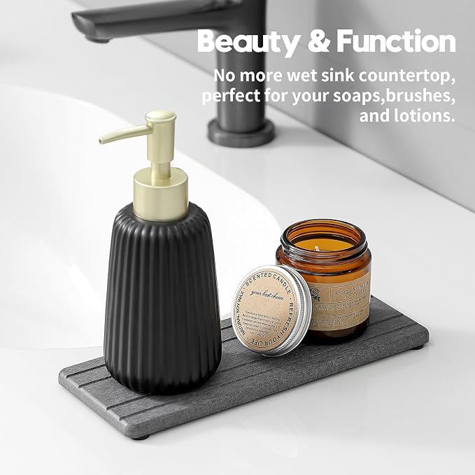 2PCS Diatomite Quick Stone Drying Tray Mat - Image 5
