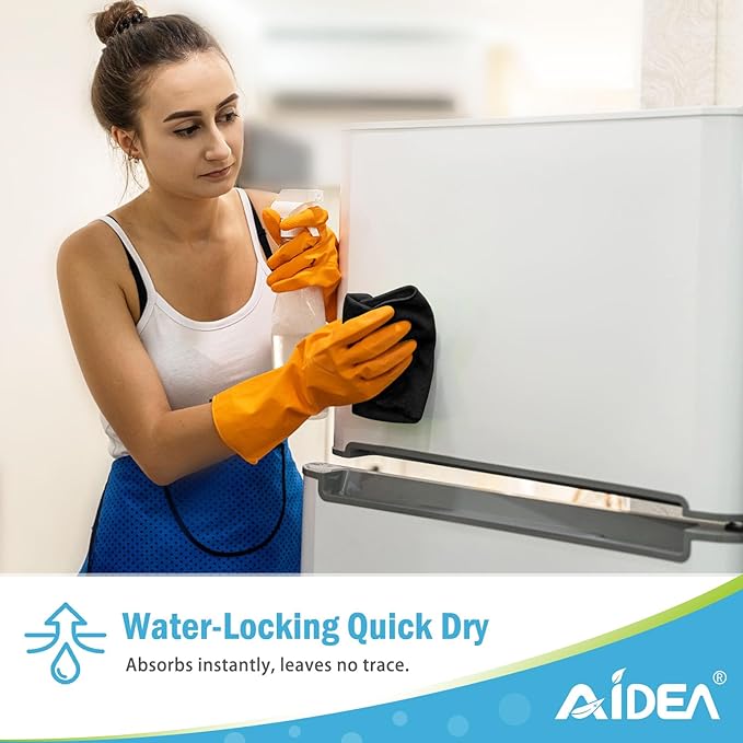 AIDEA Microfiber Cleaning Cloth-150PK, Soft Microfiber Towels - Image 6