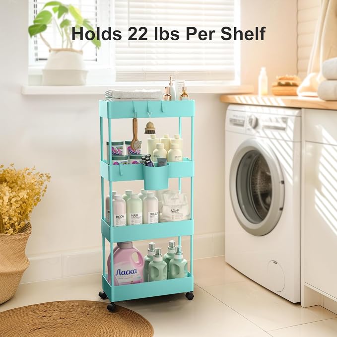 Pipishell Slim Storage Cart