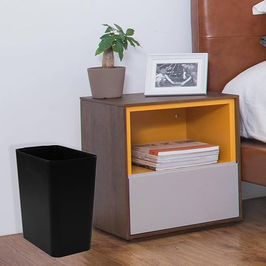4.5 Gallon Plastic Office Wastebasket, Plastic Trash Cans, 3 Packs - Image 6