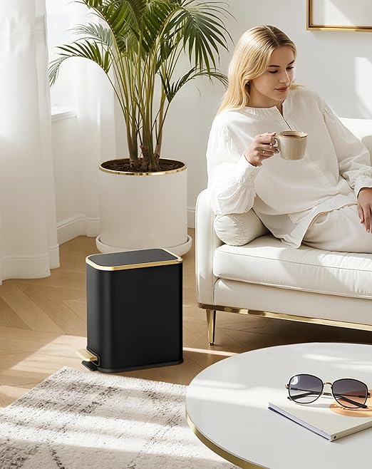 Cesun Small Bathroom Trash Can - Image 2