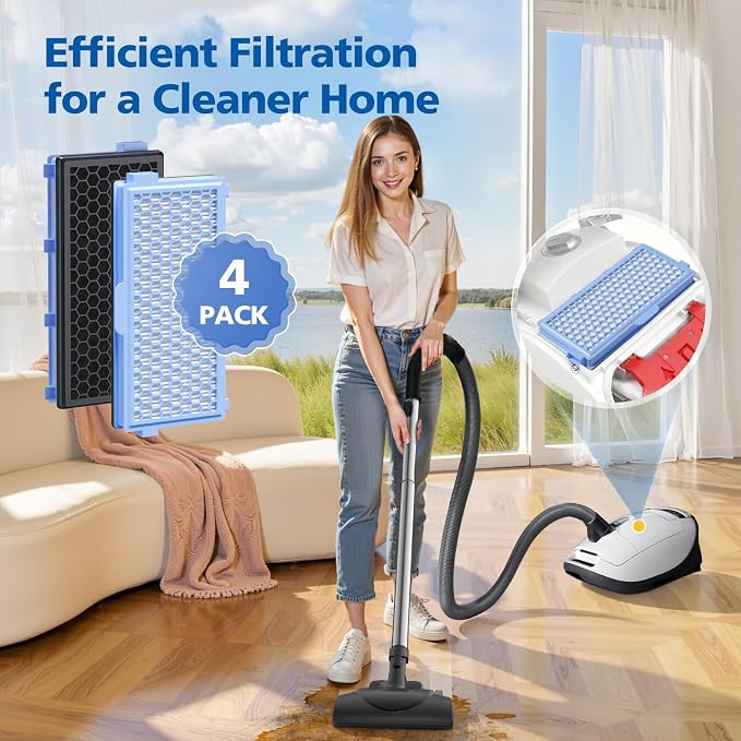 4 Pack SF-HA 50 HEPA Filters Compatible - Image 7