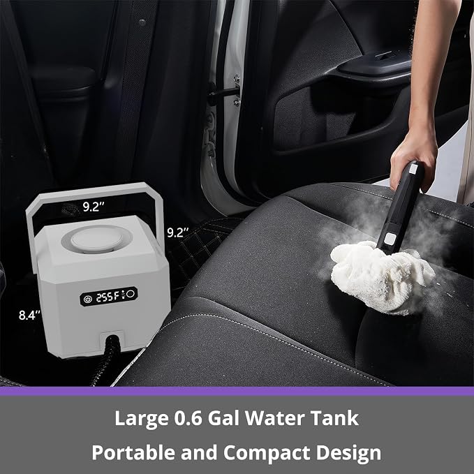 Steam Cleaner: 1650W, Fast 50-Sec Heat-Up-21-Piece Kit Refill Anytime-No - Image 4