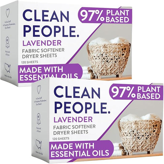 The Clean People Fabric Softener Sheets by CleanPeople