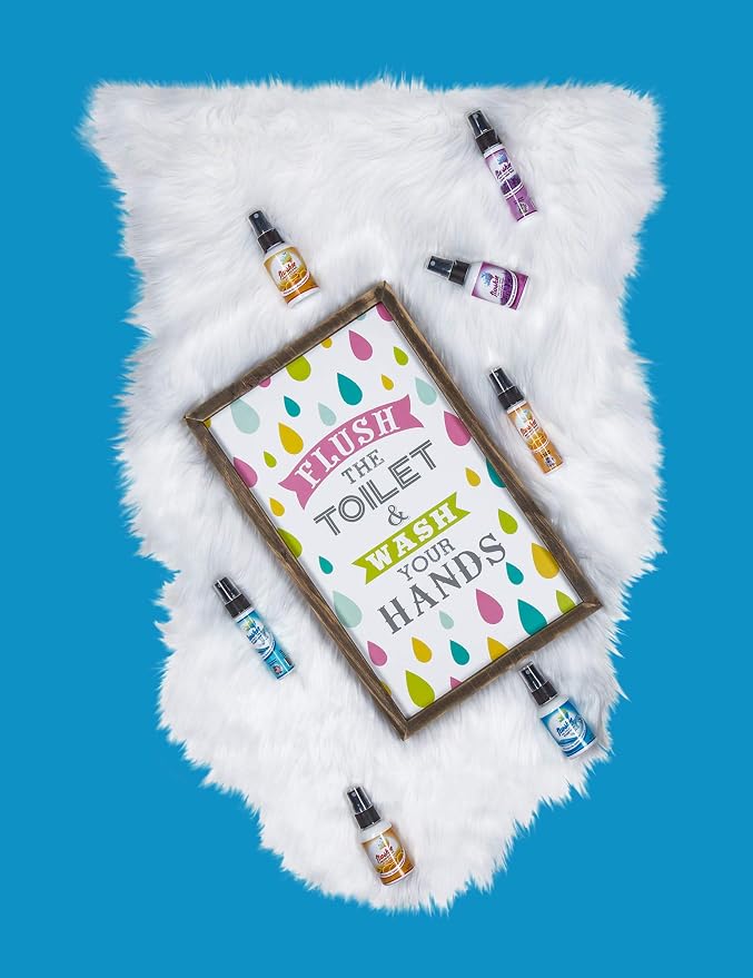 Flushie Pre-Toilet Spray Travel Size Toiletries Bathroom Spray - Image 9