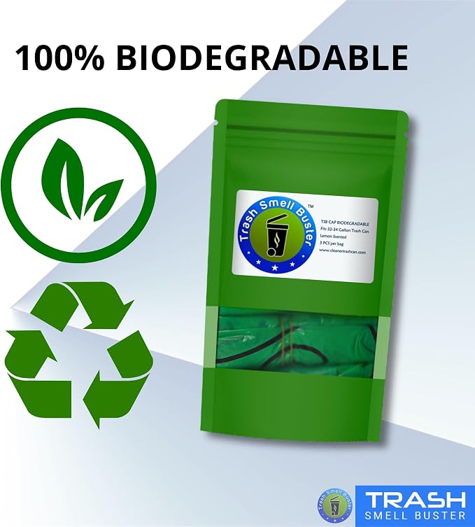 Outdoor Trash Can Cover Biodegradable Odor Eliminating Bag - Image 9