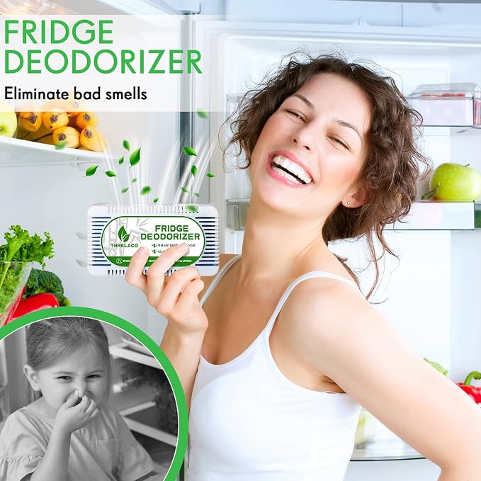 15 Pack Refrigerator Deodorizer Activated Charcoal Fridge Deodorizer Odor - Image 4