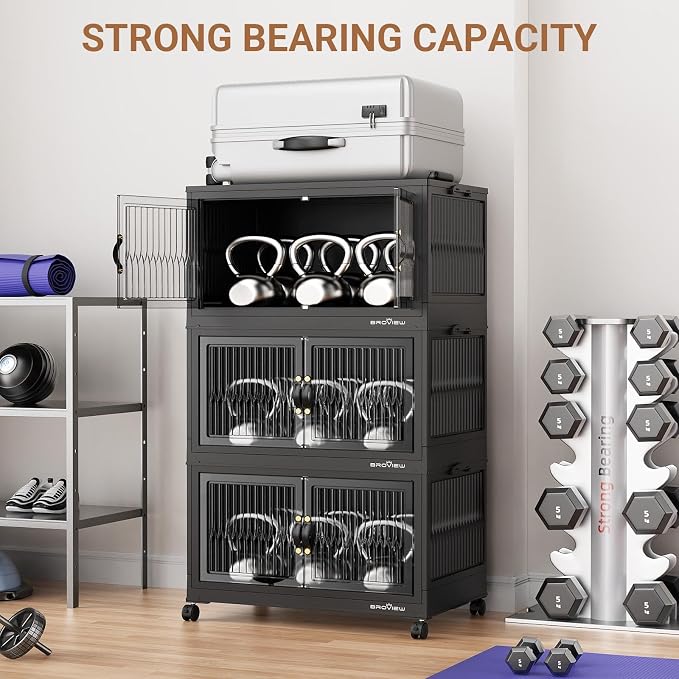 BROVIEW 240Qt Stackable Storage Bins - Image 8