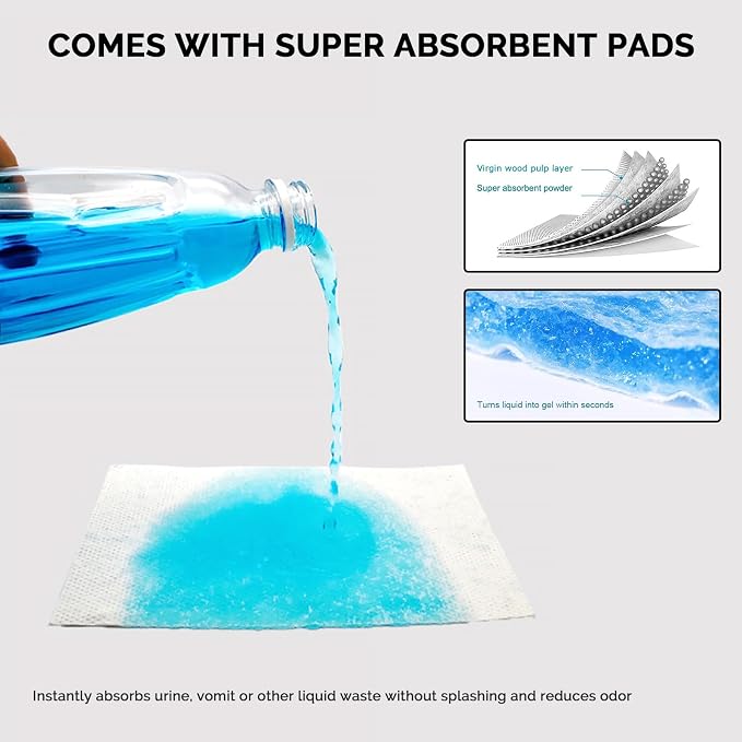 Commode Liners with Absorbent Pads - Image 5