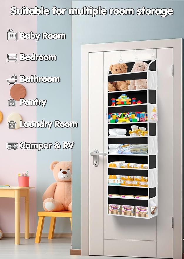 1 Pack Over The Door Storage Organizer - Image 4