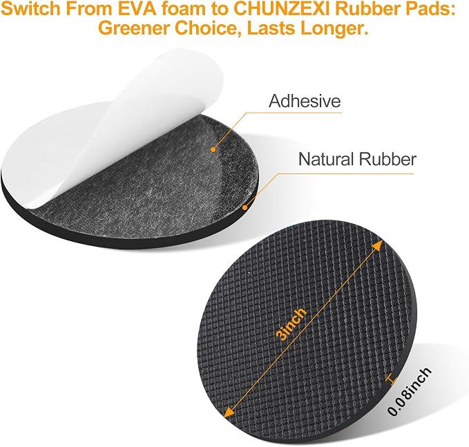 CHUNZEXI Non Slip Furniture Pads - Image 2