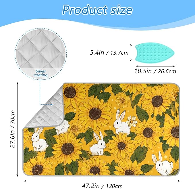 Ironing Mat Portable Ironing Pad Ironing Blanket - Image 2