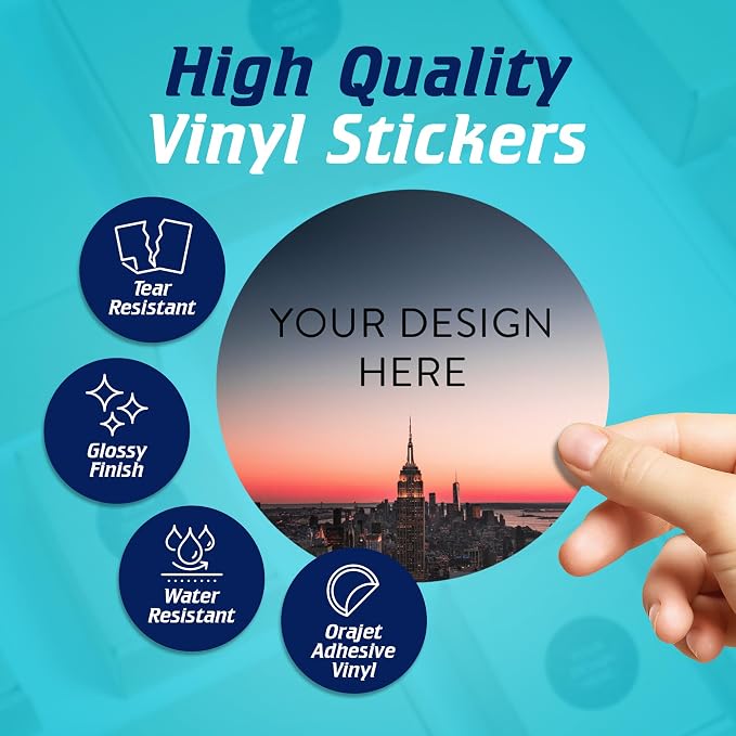 100 Custom Vinyl Stickers - Image 3
