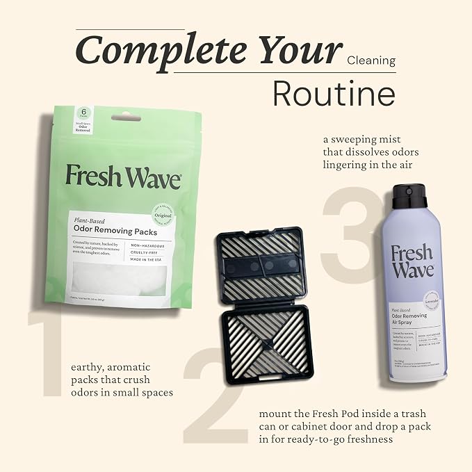 Fresh Wave Original Odor Eliminating & Deodorizing Packs - Image 6