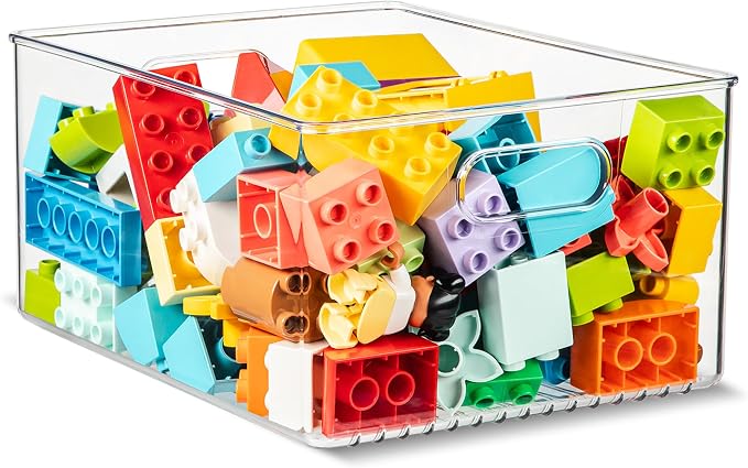 Plastic Food Storage Clear Container Bin by primebox